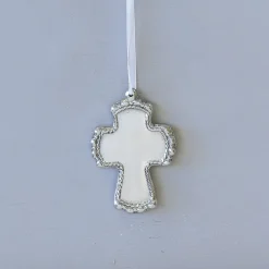 Hot BABY Cord Cross Ornament Crosses|Ornaments