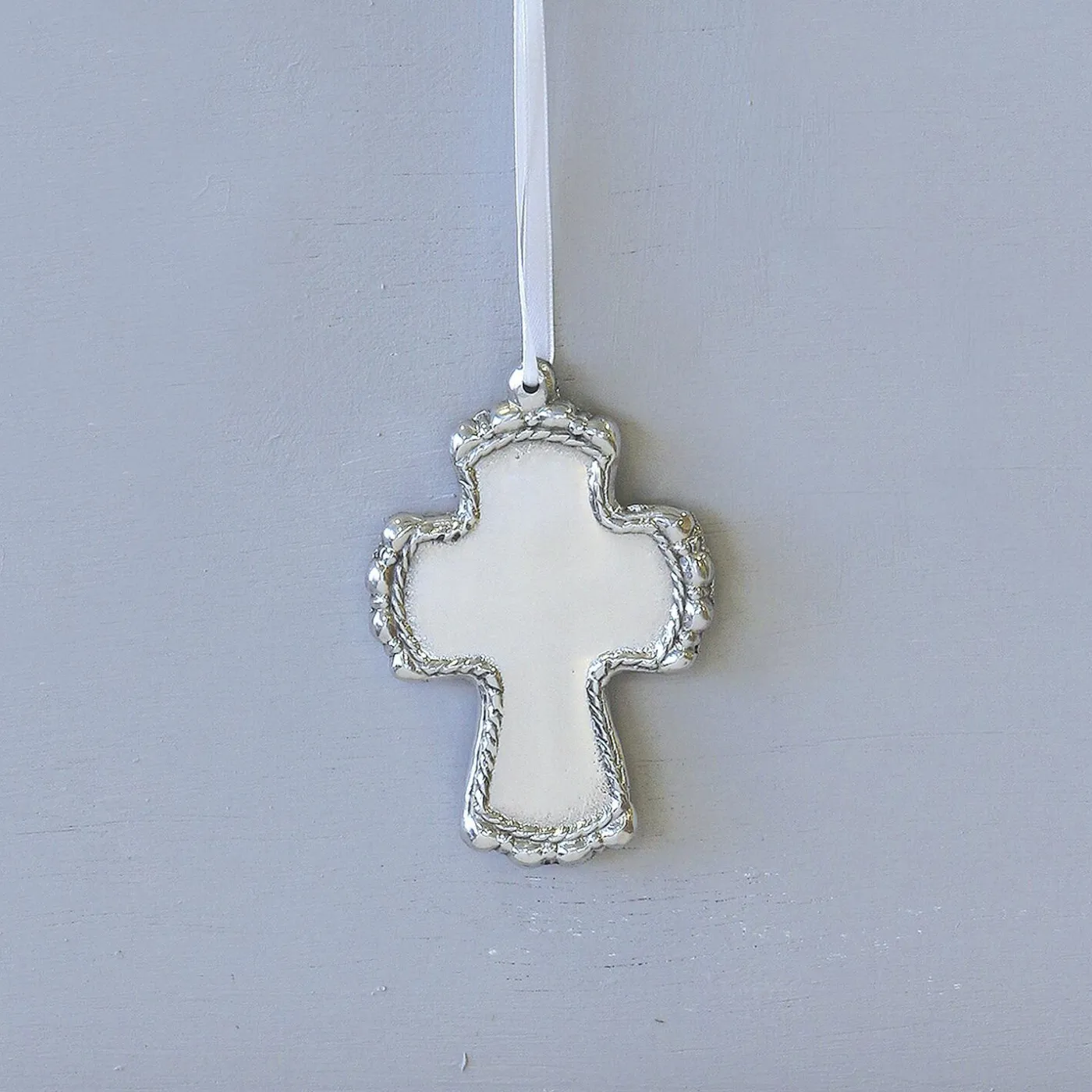 Hot BABY Cord Cross Ornament Crosses|Ornaments