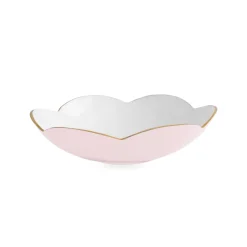 Discount ENCANTO Amelia Medium Bowl Camellia and White Bowls|Enameled Color Metal