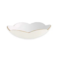 Hot ENCANTO Amelia Medium Bowl Cream and White Holiday|Bowls