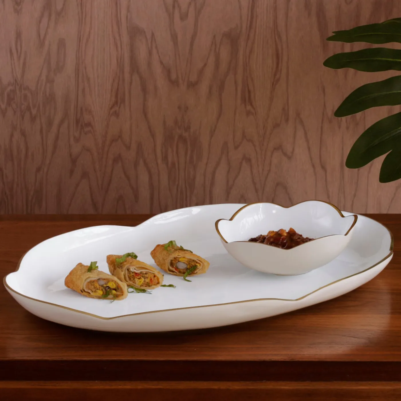 Best ENCANTO Amelia Mini Round Bowl Cream and White Holiday|Bowls