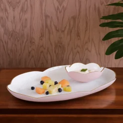 Best ENCANTO Amelia Mini Round Bowl Camellia and White Bowls|Gifts Under $99