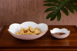 Best ENCANTO Amelia Mini Round Bowl Camellia and White Bowls|Gifts Under $99