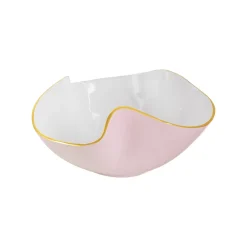 Sale ENCANTO Aries Medium Bowl Camellia and White Bowls|Enameled Color Metal