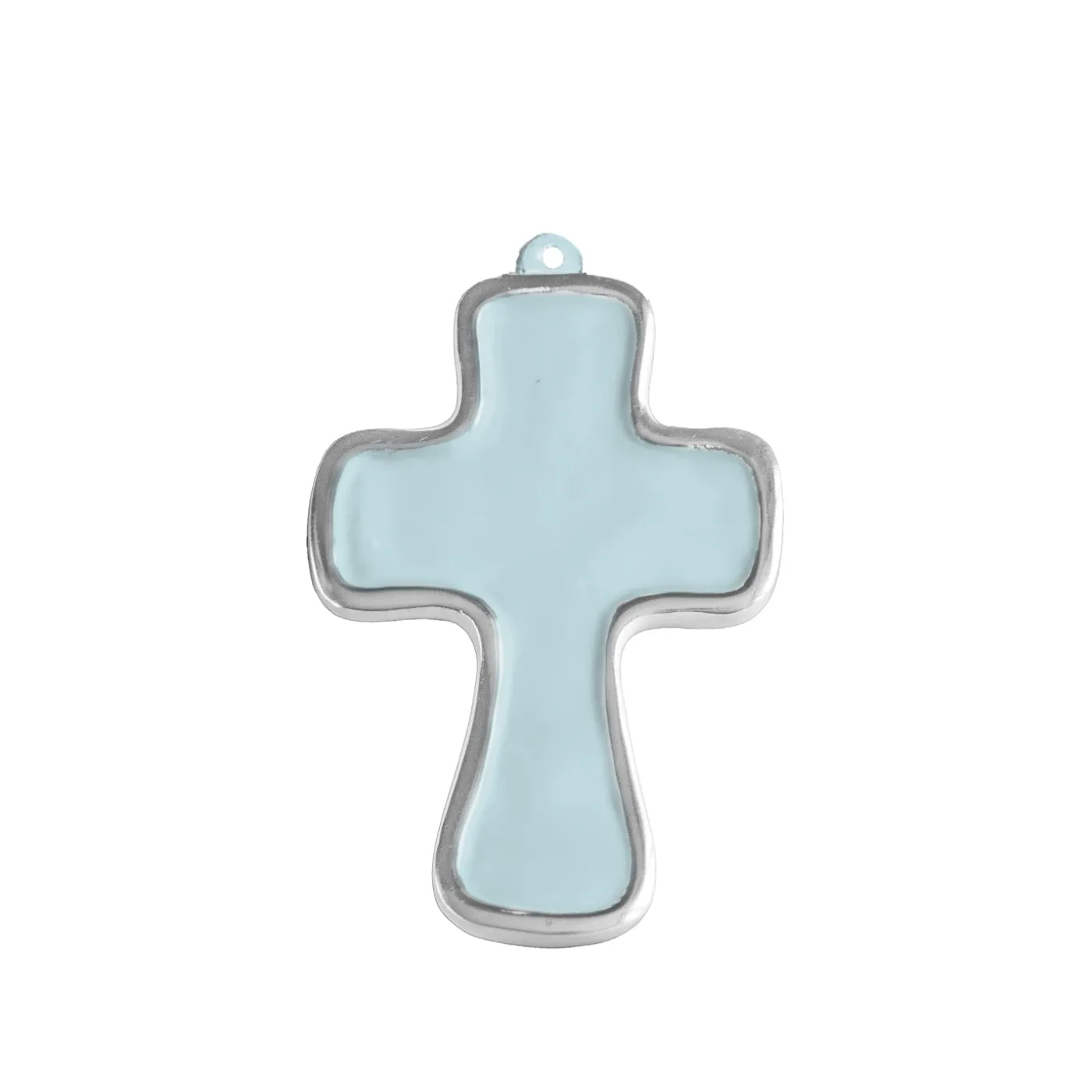 Clearance ENCANTO Athens Cross Ornament (Sky Blue) Crosses|Gifts Under $50