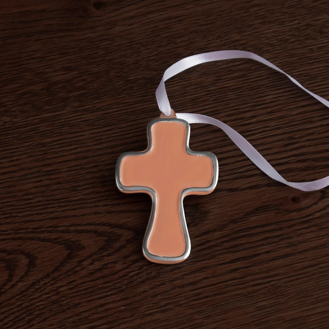 Clearance ENCANTO Athens Cross Ornament (Cayenne) Ornaments|Gifts Under $50