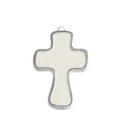 Clearance ENCANTO Athens Cross Ornament (Cream) Crosses|Gifts Under $50