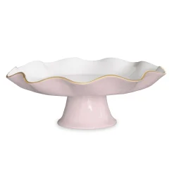 Discount ENCANTO Carola Pedestal Cake Plate (Camellia and White) Cake Plates|Gifts For The Bride + Groom