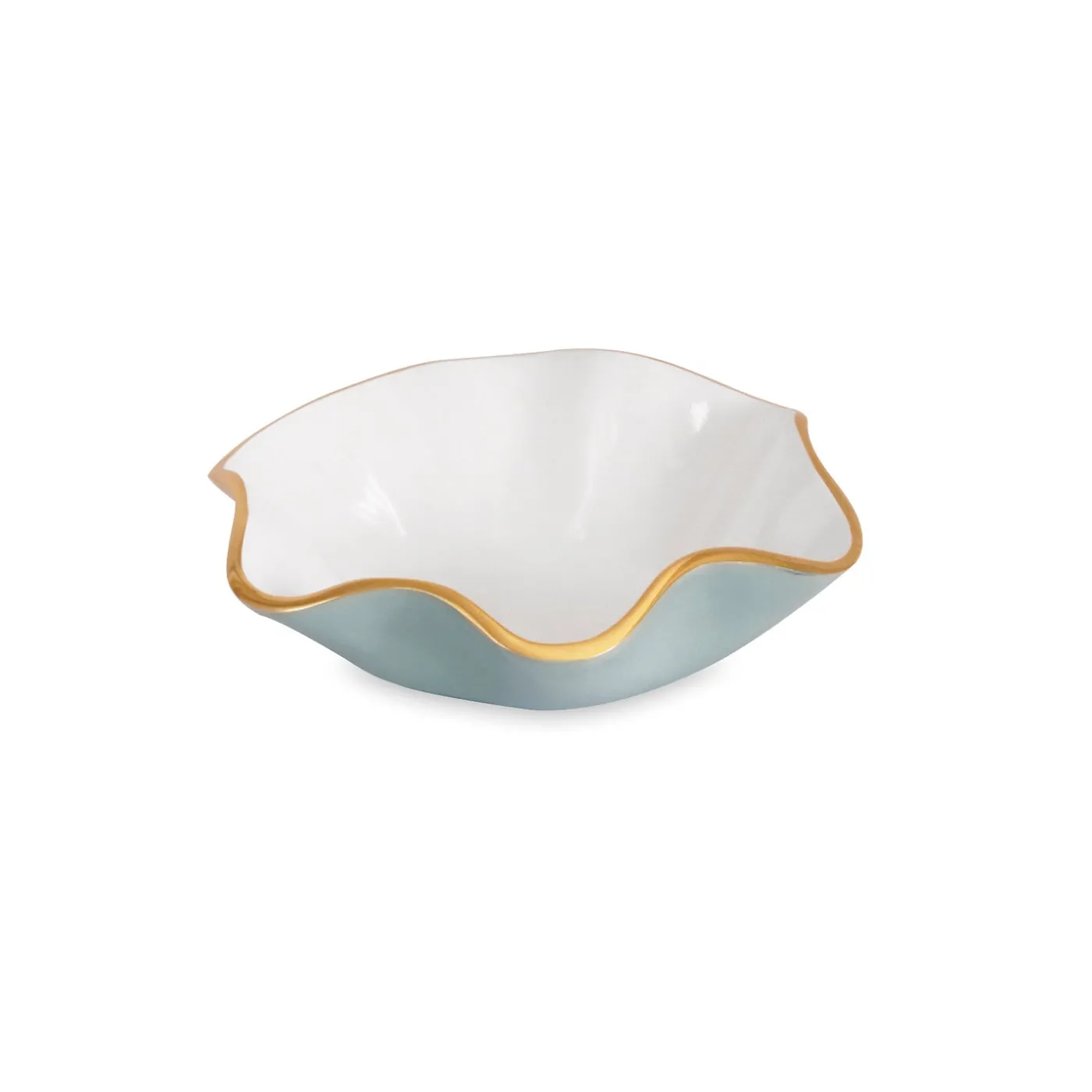 Hot ENCANTO Carola Small Round Bowl Slate and White Bowls|Gifts Under $99