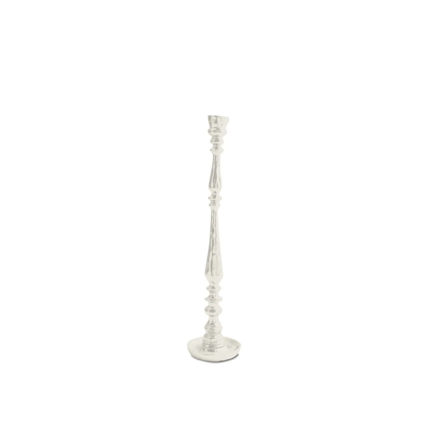 New ENCANTO Crosby Medium Candlestick Holder (Cream) Candlestick Holders|Gifts Under $99