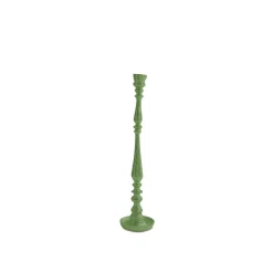 Best ENCANTO Crosby Medium Candlestick Holder (Leaf Green) Candlestick Holders|Enameled Color Metal