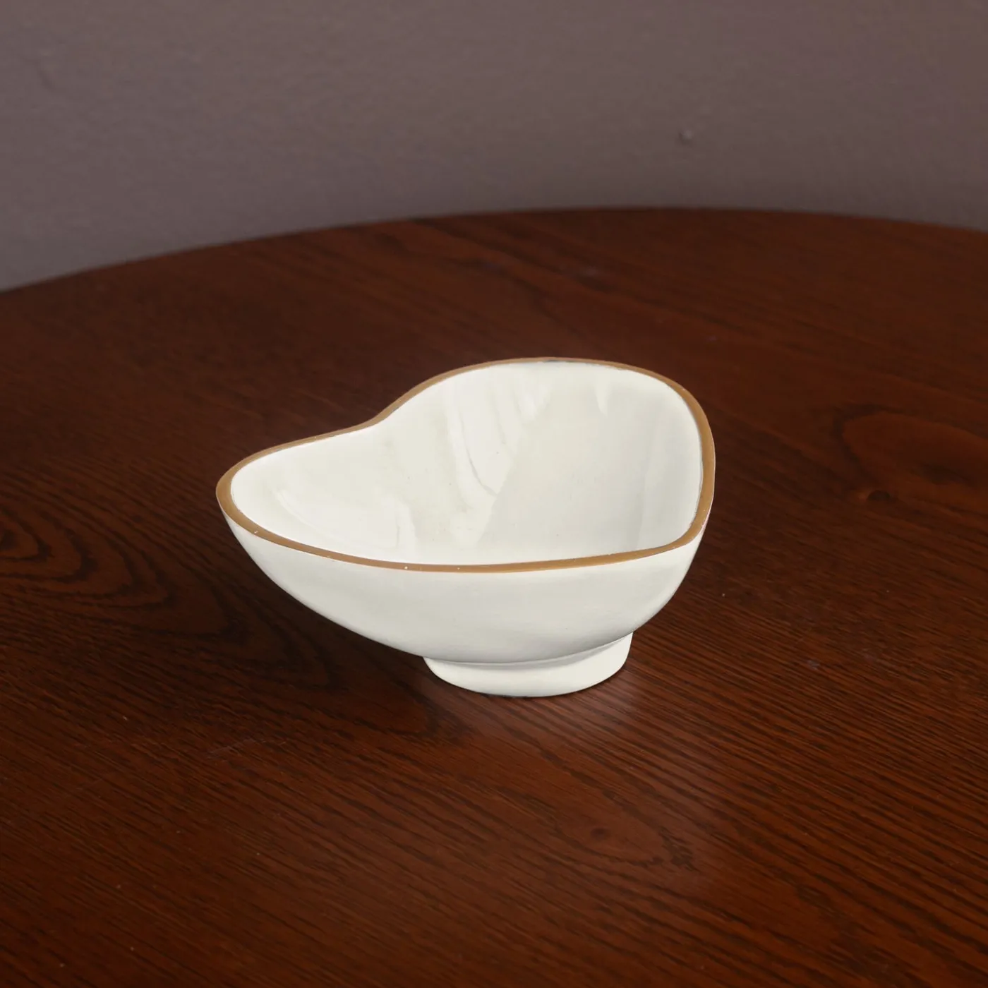 Sale ENCANTO Deep Heart Mini Bowl (Cream) GIFTABLES Heart|Bowls