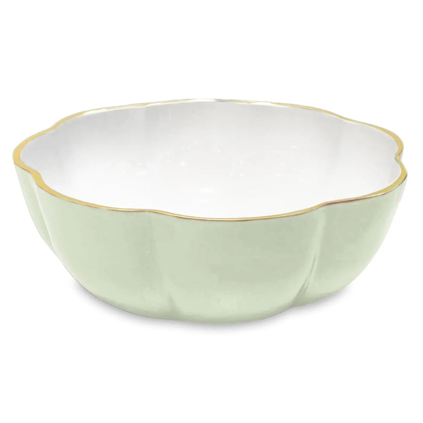 ENCANTO Devon Mini Bowl (Pistachio and White) Bowls|Gifts Under $50