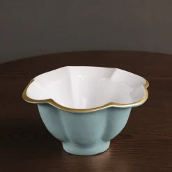 Hot ENCANTO Devon Small Bowl (Turquoise and White) Bowls|Gifts Under $99