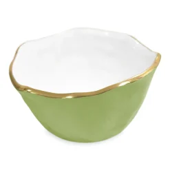 Hot ENCANTO Osaka Small Bowl (Green and White) Bowls|Gifts Under $99