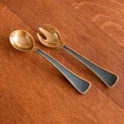 Online ENCANTO Soho Salad Servers Midnight Salad Servers + Utensils|Gifts Under $99