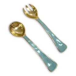 Clearance ENCANTO Soho Salad Servers (Turquoise) View All Soho|Salad Servers + Utensils