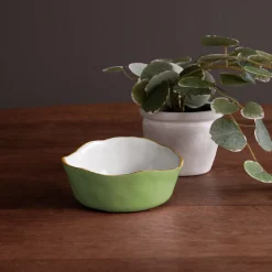 Outlet ENCANTO Soho Wine Coaster (Green and White) View All Soho|Wine Coasters