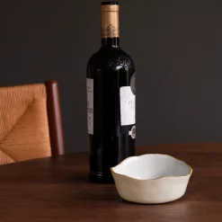 Online ENCANTO Soho Wine Coaster (Cream and White) View All Soho|Wine Coasters