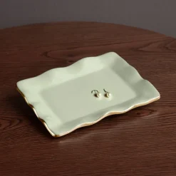 Sale ENCANTO Vento Small Rectangular Tray (Pistachio) Trays|Gifts Under $50