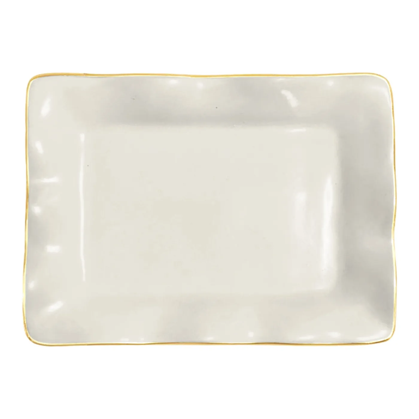 ENCANTO Vento Small Rectangular Tray (Cream) Holiday|Trays