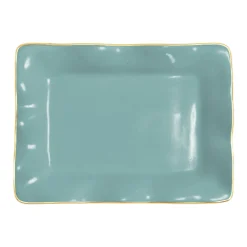 Online ENCANTO Vento Small Rectangular Tray (Turquoise) Trays|Gifts Under $50