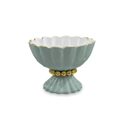 Online ENCANTO Vienna Mini Pedestal with Spoon (Slate and White) Pedestals|Gifts Under $99