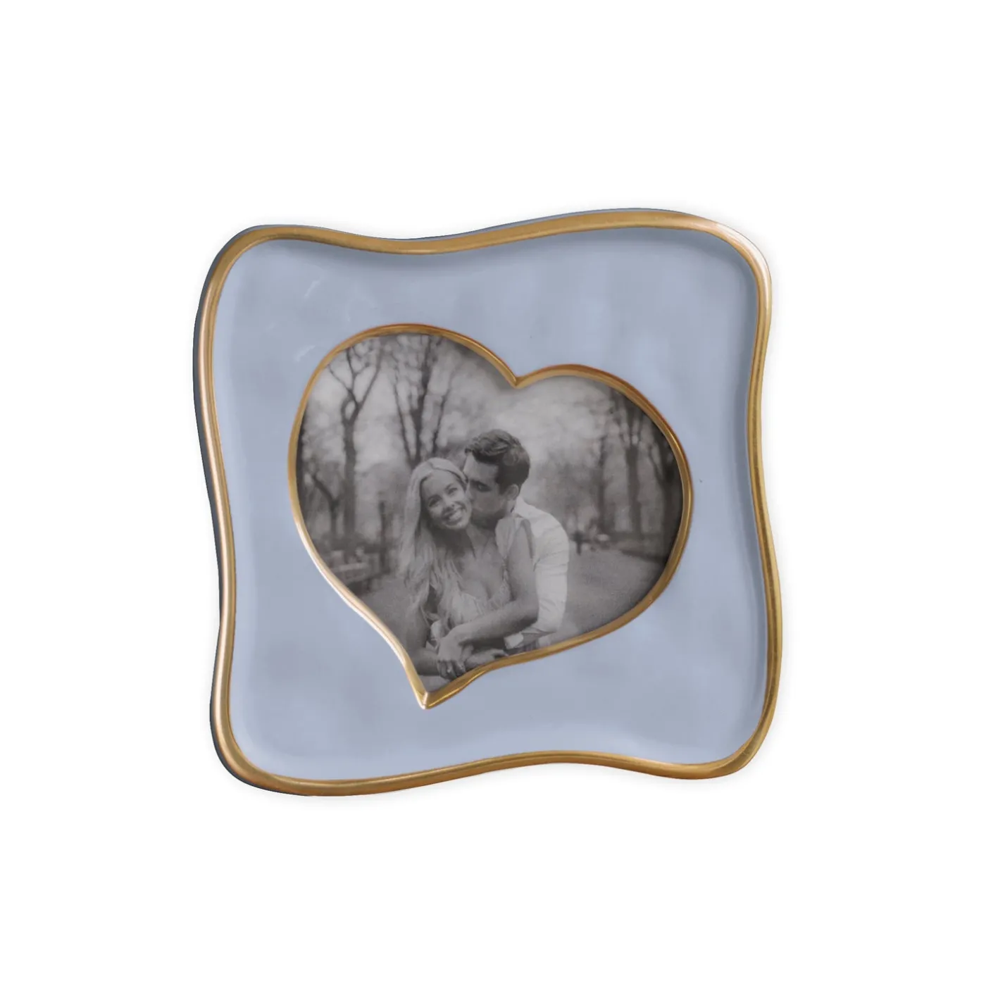 Hot FRAME Encanto Curved Heart 5 x 5 (Periwinkle) GIFTABLES Heart|Gifts For The Graduate