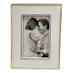 Online FRAME Encanto Jason 4 x 6 (Cream) Enameled Color Metal