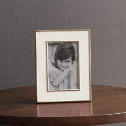 Online FRAME Encanto Jason 4 x 6 (Cream) Enameled Color Metal