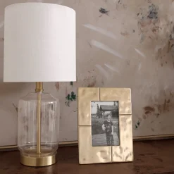 Discount FRAME Sierra Modern Asimetric 4 x 6 Vertical (Gold) Signature Aluminum Metal