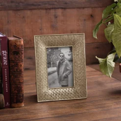 Outlet FRAME Sierra Modern Nassau 4 x 6 Frame (Gold) View All Frames|Frames