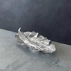 Discount GARDEN Zebra Leaf Large Platter Platters|Best Sellers