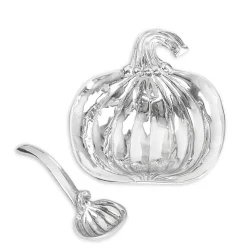 GIFTABLES Holiday Pumpkin Bowl with Spoon Holiday|Bowls