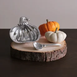 GIFTABLES Holiday Pumpkin Bowl with Spoon Holiday|Bowls