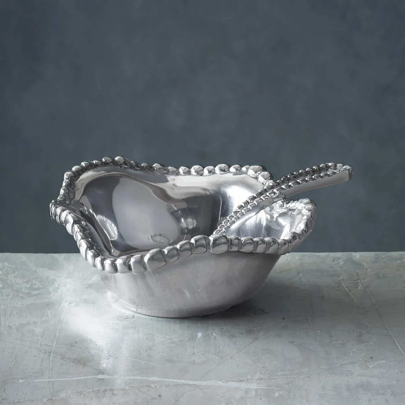 Sale GIFTABLES Organic Pearl Petit Bowl with Spoon Bowls|Best Sellers