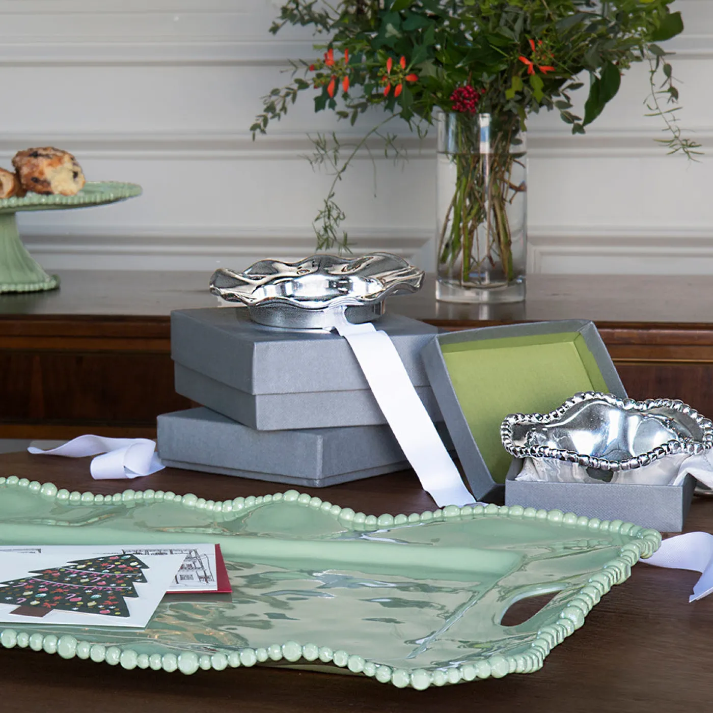 Sale GIFTABLES Organic Pearl Petit Bowl with Spoon Bowls|Best Sellers