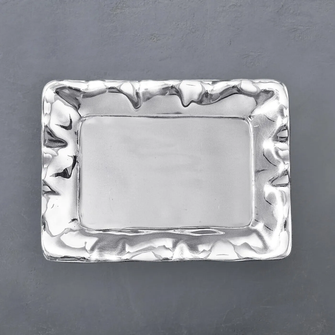 GIFTABLES Organic Pearl Rectangular Engraved Tray - Friends till the e View All Organic Pearl|Trays