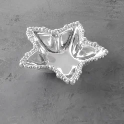 Clearance GIFTABLES Organic Pearl Star Bowl View All Organic Pearl|Bowls