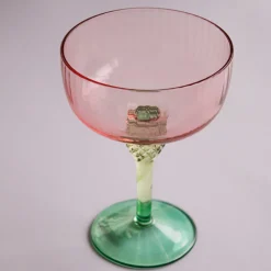 Online GLASS Aquarelle Coupe Set of 4 (Multi) GLASS Aquarelle|View All Glass