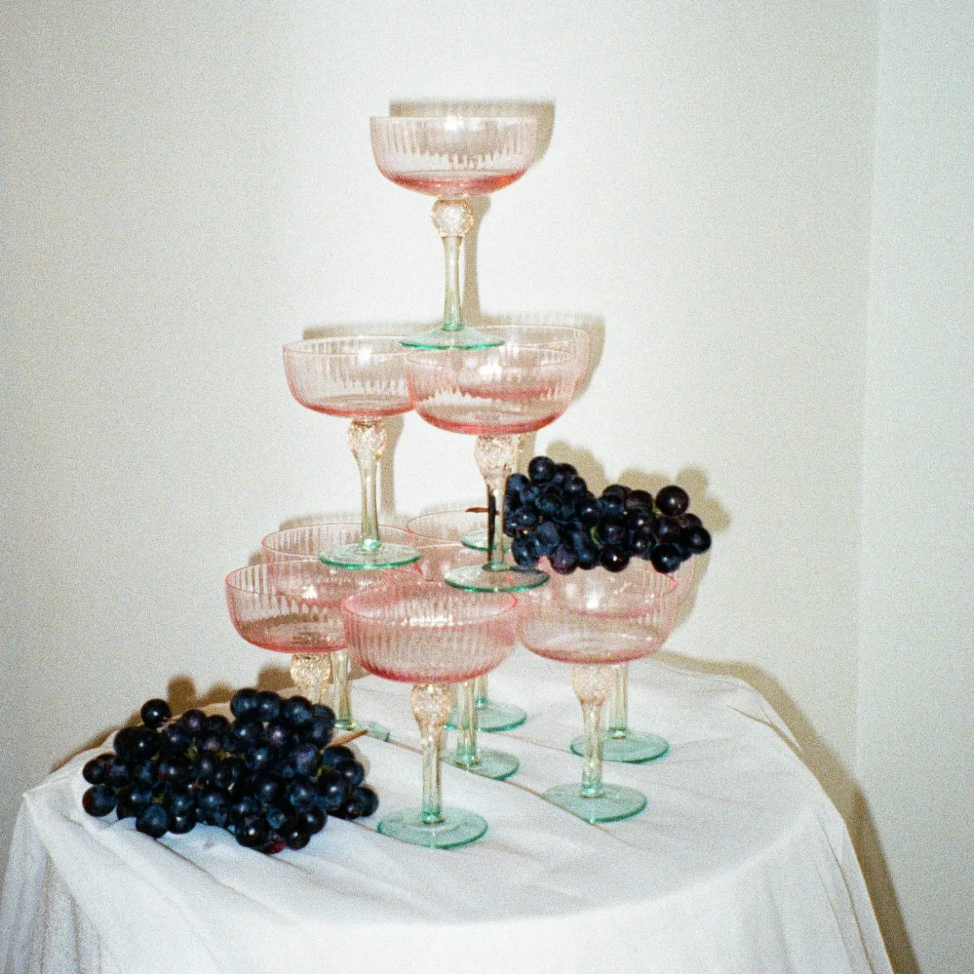 Online GLASS Aquarelle Coupe Set of 4 (Multi) GLASS Aquarelle|View All Glass