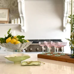 Online GLASS Aquarelle Coupe Set of 4 (Multi) GLASS Aquarelle|View All Glass