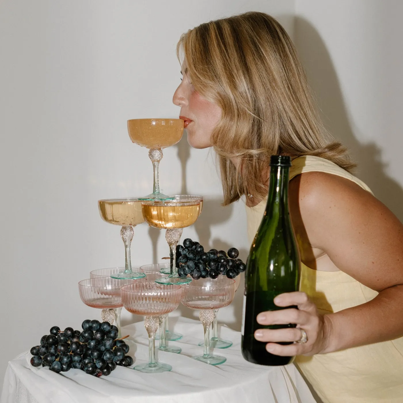 Online GLASS Aquarelle Coupe Set of 4 (Multi) GLASS Aquarelle|View All Glass