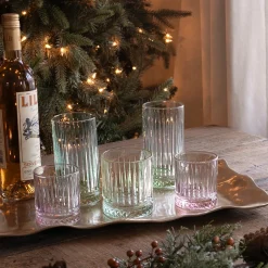 Outlet GLASS Aquarelle Shot Glass Set of 4 (Multi) GLASS Aquarelle|View All Glass