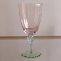 New GLASS Aquarelle Wine (or All Purpose) Glass Set of 4 (Multi) GLASS Aquarelle|View All Glass