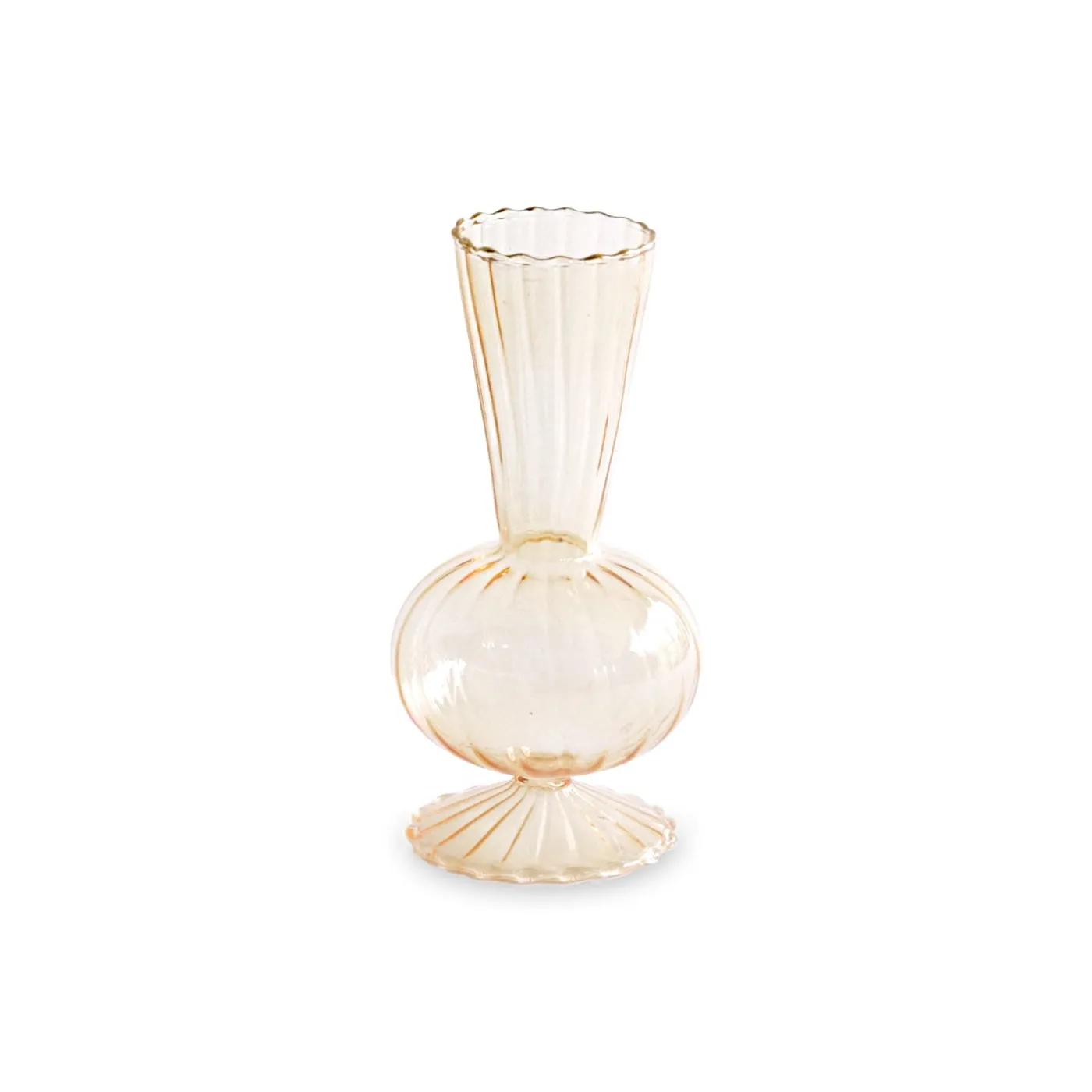 Discount GLASS Cambridge Beth 6" Bud Vase Set of 2 (Champagne) GLASS Bud Vase|GLASS Cambridge