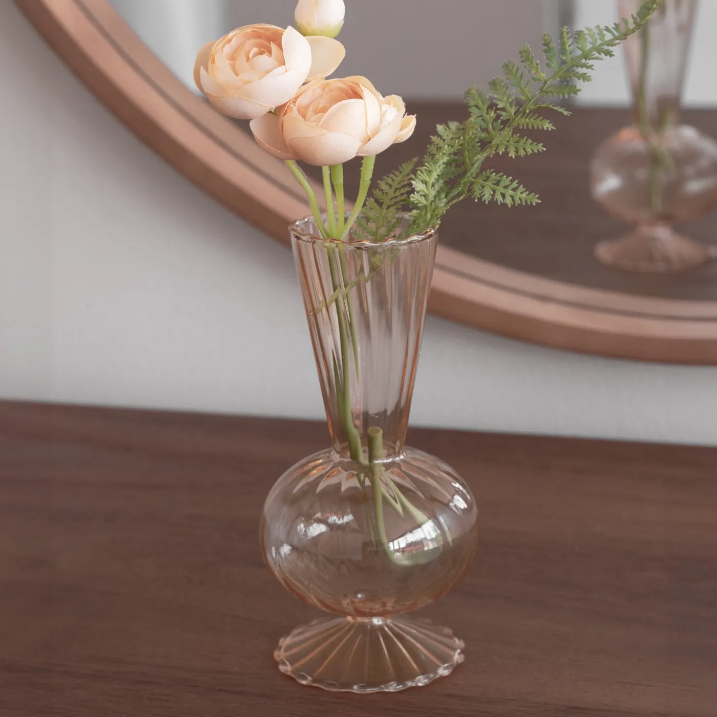Discount GLASS Cambridge Beth 6" Bud Vase Set of 2 (Champagne) GLASS Bud Vase|GLASS Cambridge