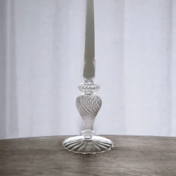 Hot GLASS Cambridge Daphne 8.5" Candlestick Holder Set of 2 (Clear) GLASS Cambridge|Candlestick Holders