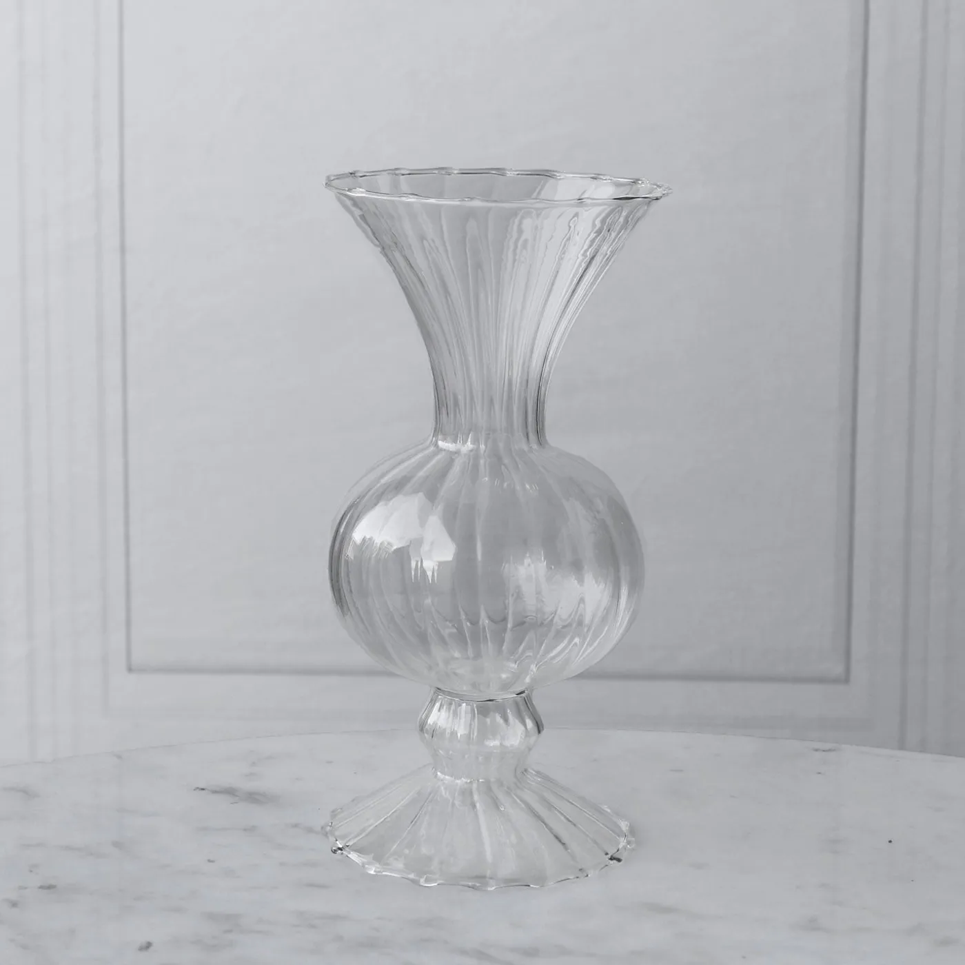 Discount GLASS Cambridge Flora Flower Vase Set of 2 (Clear) GLASS Cambridge|View All Glass