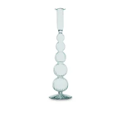 Outlet GLASS Cambridge Olivia 12" Candlestick Holder Set of 2 (Light Green) GLASS Cambridge|Candlestick Holders